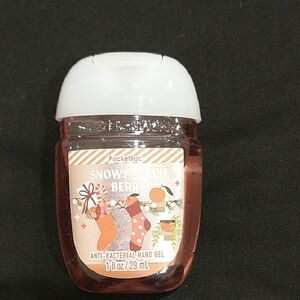 Snowy Peach Berry Anti-Bacterial Hand Gel - Pink
